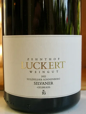 Luckert Sulzfelder Sonnenberg Silvaner 'Gelbkalk' trocken 2022 Magnum
